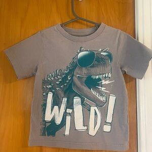The Children's Place Cool Dinosaur Tee - Gray